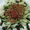 クックZTZ10H☆'s cooksnap of when they made 早い＆うまい！さっぱりうめ～納豆うどん.