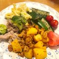 はるぴーのママ's cooksnap of when they made ジャガイモとひき肉のカレーケチャップ炒め.