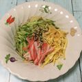 おはなすき's cooksnap of when they made カニかまで冷やし中華.