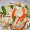 きらり流れ星's cooksnap of when they made 液塩で鶏むね肉とピーマンの甘酢炒め★.