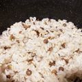 チェコル's cooksnap of when they made レンズ豆入りごはん　ヴィーガン・健康的◎.