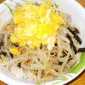 プルンバゴ's cooksnap of when they made もやしと卵のあんかけ丼.