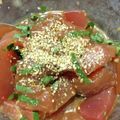 さぁ★たぁ★'s cooksnap of when they made 大葉香る♪絶品タレのマグロユッケ.
