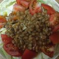 かおり♡♡♡'s cooksnap of when they made 丸ごとトマトとキャベツの納豆サラダ.