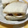QPはにー's cooksnap of when they made 和と洋で楽しむレーズン玉子サンド.
