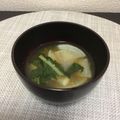 ☆こまっと☆'s cooksnap of when they made 捨てないで！大根の葉っぱdeお味噌汁。.