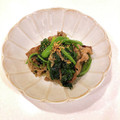 クックEBXFTK☆'s cooksnap of when they made 牛肉とほうれん草の炒めもの.