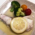 sweetちゃほ's cooksnap of when they made タラのレモン蒸しバターソース.