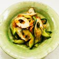 あっこ姉's cooksnap of when they made きゅうりと竹輪のキムチナムル.