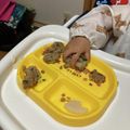 MIHO＊Akmt's cooksnap of when they made 離乳食後期～完了期☆手づかみ☆納豆おやき.