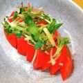 ゆすひと's cooksnap of when they made 夏に食べたい！トマトの薬味のっけ.