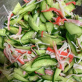 ちゃぎー's cooksnap of when they made すぐできる！きゅうりとカニかまの酢の物.