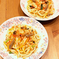 なつき☆ミ's cooksnap of when they made 簡単☆XO醬焼きうどん.