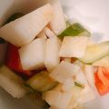 クックS5N2AF☆'s cooksnap of when they made ツナ&胡瓜&長芋のおしゃれなサラダ仕立て.