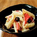 やなぎだまこ's cooksnap of when they made ＊簡単！ペンネのカニマヨサラダ＊.