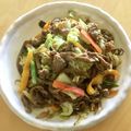 pali's cooksnap of when they made 牛肉と具沢山の野菜炒め.