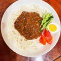 プチシュ's cooksnap of when they made ジャージャーうどん♡.