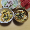 よちりん's cooksnap of when they made キャベツと竹輪のとろ～り玉子焼き丼♪.