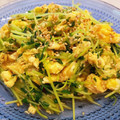 クックLDX6TD☆'s cooksnap of when they made 豆苗とふんわり卵の炒めもの.