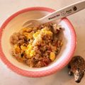 黒かぴ's cooksnap of when they made ☆スパムでチャーハン☆.
