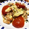 chocoraママ's cooksnap of when they made チキンとトマトのフライパンチーズ焼き.