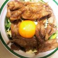 とみぃ♪'s cooksnap of when they made うちカフェごはん＊せせりの照りマヨ丼.