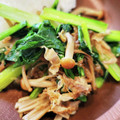 はみころ's cooksnap of when they made 小松菜と茶えのきの簡単和え物.