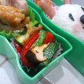 おんかめ's cooksnap of when they made ズッキーニ・パプリカ・エリンギの炒め物.