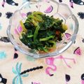 ﾁｲﾁｬﾝﾏﾏ's cooksnap of when they made ほうれん草のうにあえ.