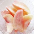 ちゃーりーWKY's cooksnap of when they made 上手な桃の剥き方.
