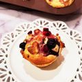 おとうふ★'s cooksnap of when they made ベリーとクリチのヨーグルトマフィン.
