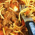slgirl's cooksnap of when they made 簡単ミートソースパスタ.
