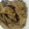 aizu_po's cooksnap of when they made 豚レバーの甘辛煮.