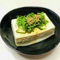 azbjbn's cooksnap of when they made 香りで食べる！大葉&いりごま冷奴.
