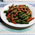 nana_tenjo's cooksnap of when they made いんげんとにんじんのきんぴら.