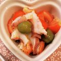 まゆらくら's cooksnap of when they made たことトマトとオリーブのマリネ.