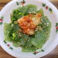 marimomori's cooksnap of when they made お刺身こんにゃくのごま油和え.