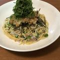 Etsu☆ko's cooksnap of when they made 梅味でさっぱり♪納豆おろしパスタ.