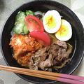 gospelyuka's cooksnap of when they made 盛岡冷麺　焼き肉のせてボリュームアップ.