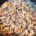 anandsan's cooksnap of when they made ＊つゆだく吉野家風牛丼＊.