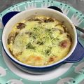 rantana's cooksnap of when they made 朝食にも夜食にも簡単 豆腐グラタン.