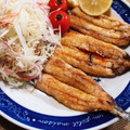 cococo710's cooksnap of when they made 香ばしい♪いわしのから揚げ.