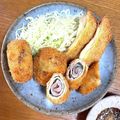 ＊クックhana＊'s cooksnap of when they made 梅しそロールとんかつ.