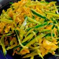 きりん。's cooksnap of when they made きゅうりと卵のポン酢あえ.