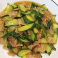柚子moo's cooksnap of when they made 美味い❤豚肉ときゅうりの甘辛味噌炒め.