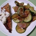 ぼくグディ's cooksnap of when they made 簡単!ズッキーニとベーコンの炒めもの☆.