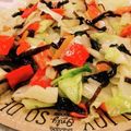 私市ビッキーズ津門巳's cooksnap of when they made «カットきゃべつ&イカ&わさび昆布佃煮».