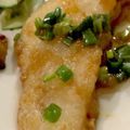 MULA's cooksnap of when they made 簡単あぶらかれいの甘酢っぱソテー.