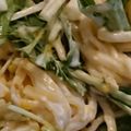 れそそ's cooksnap of when they made くっつきにくい♪スパサラ.