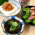 にきけん's cooksnap of when they made きゅうりと市販のもずく酢の和え物.